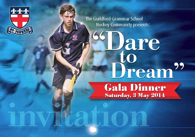 "Dare to Dream" Hockey Gala Dinner (Saturday 3 May 2014)